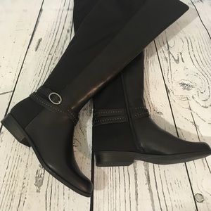 NEW Bandolino Cassia  Leather Knee High Boots